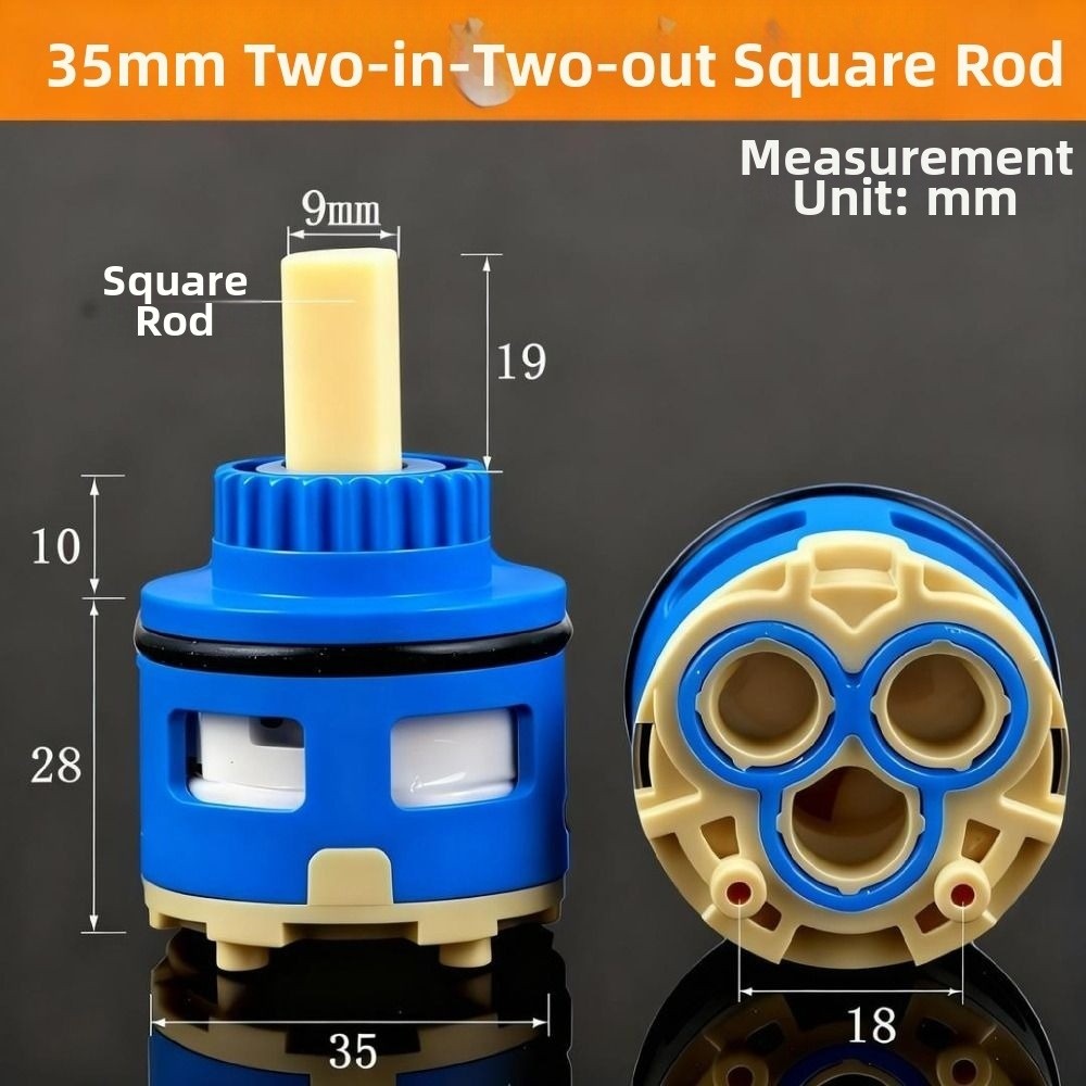 Basin Mixer Cartridge - 35mm Size Faucet Valve Core 2
