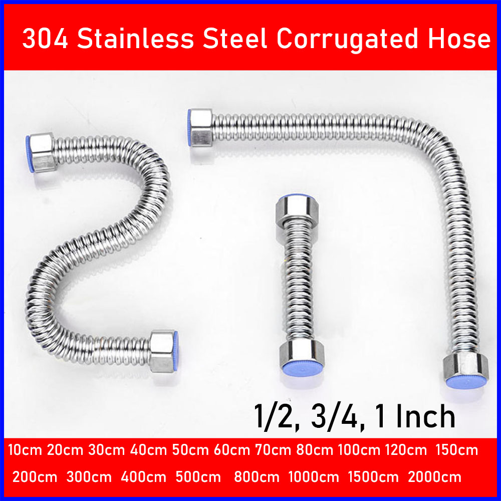 One 304 Stainless Steel Corrug - Flexible Hose Braided recension och pris