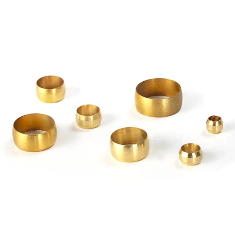 10Pcs Brass Double taper ferru - Compression Fitting Brass recension och pris