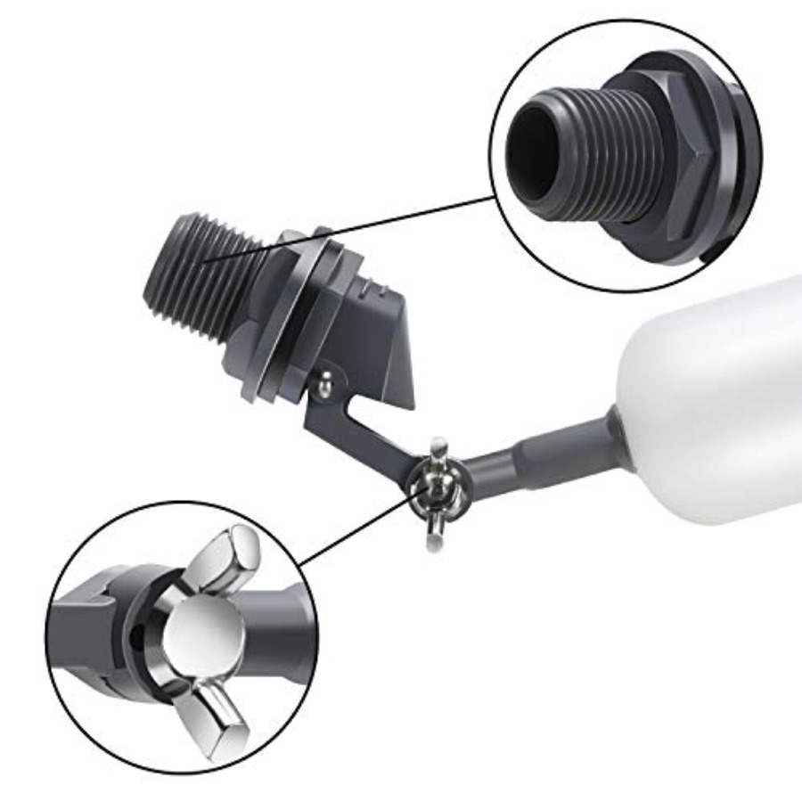 Float Ball Valve, 1/2 Inch Mal - Float Ball Valve recension och pris