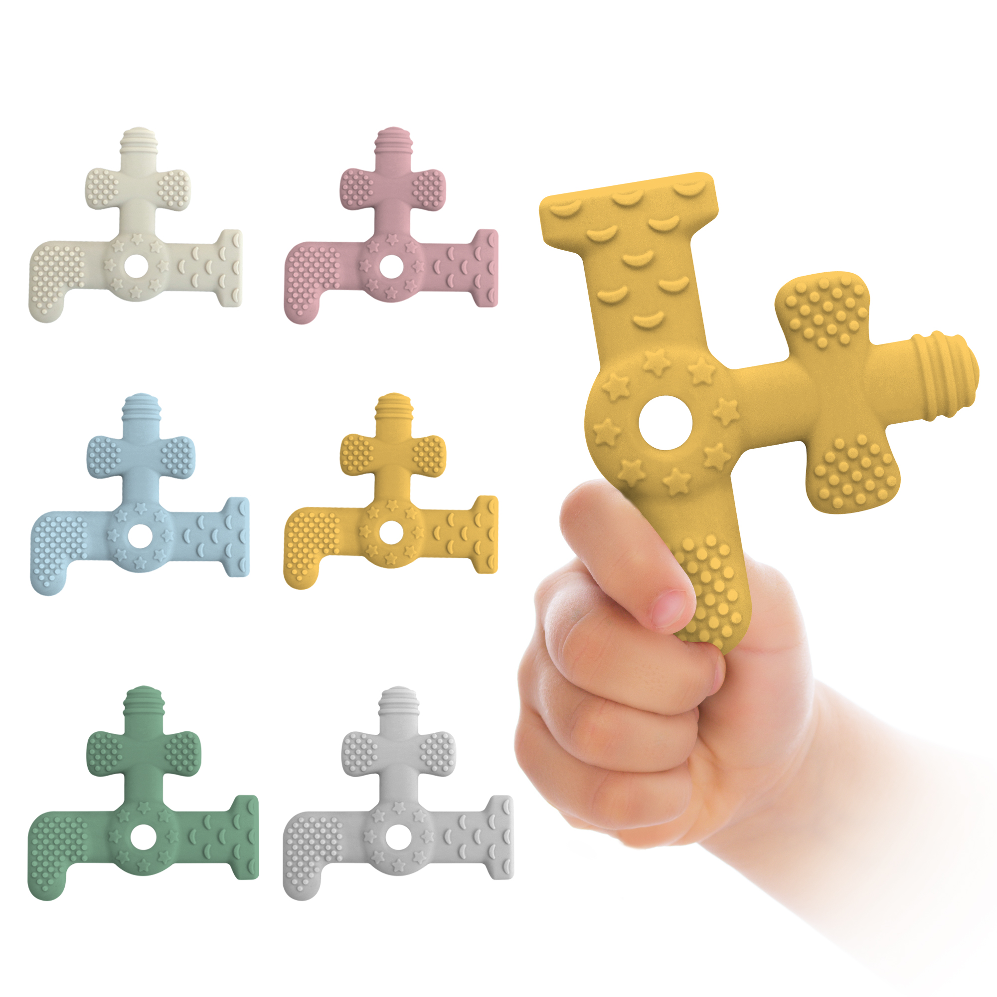 Faucet Shape Silicone Teether  - Silicone Tap Washer recension och pris
