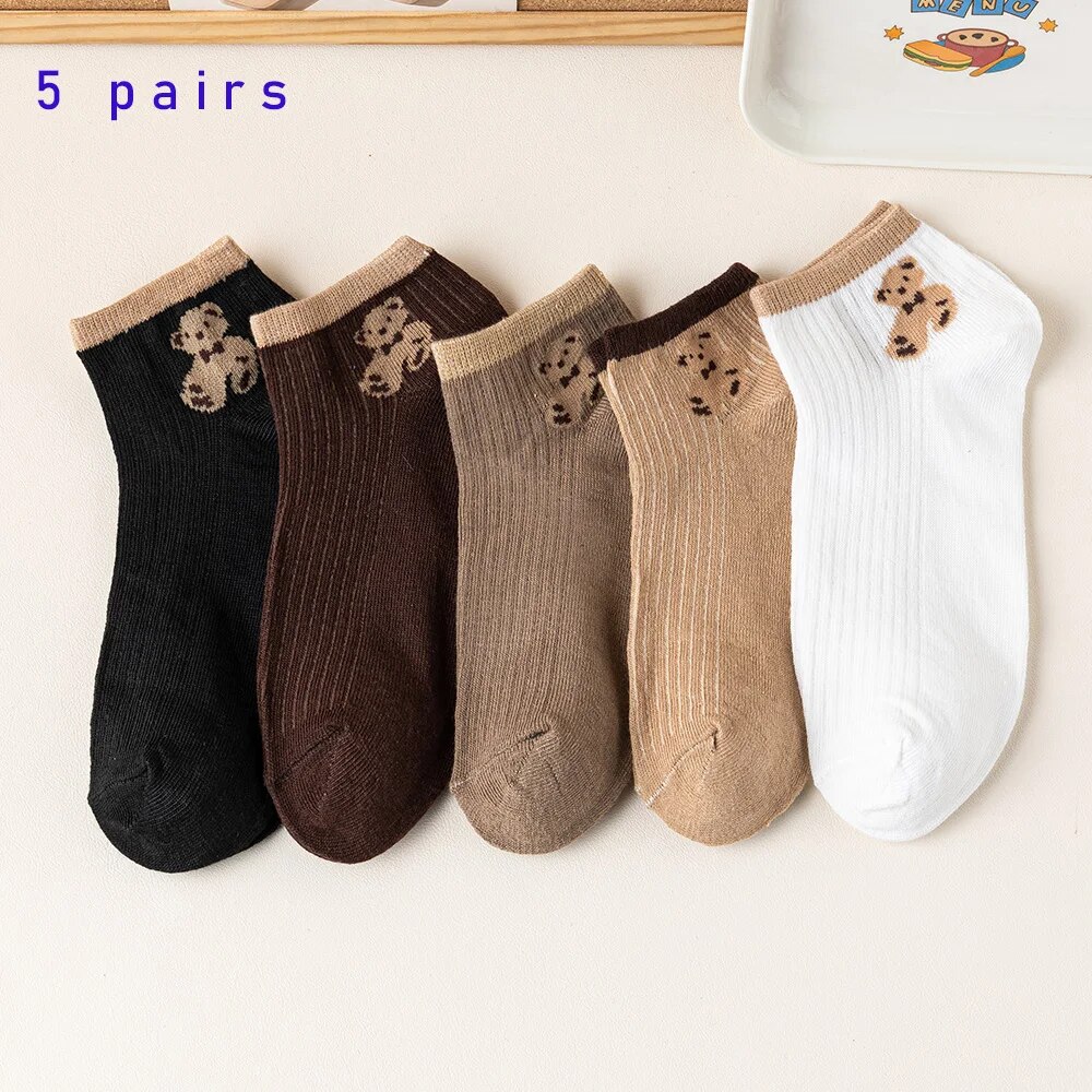 5 Pairs of Cute Teddy Bear WOM - Pipe Bending Spring recension och pris