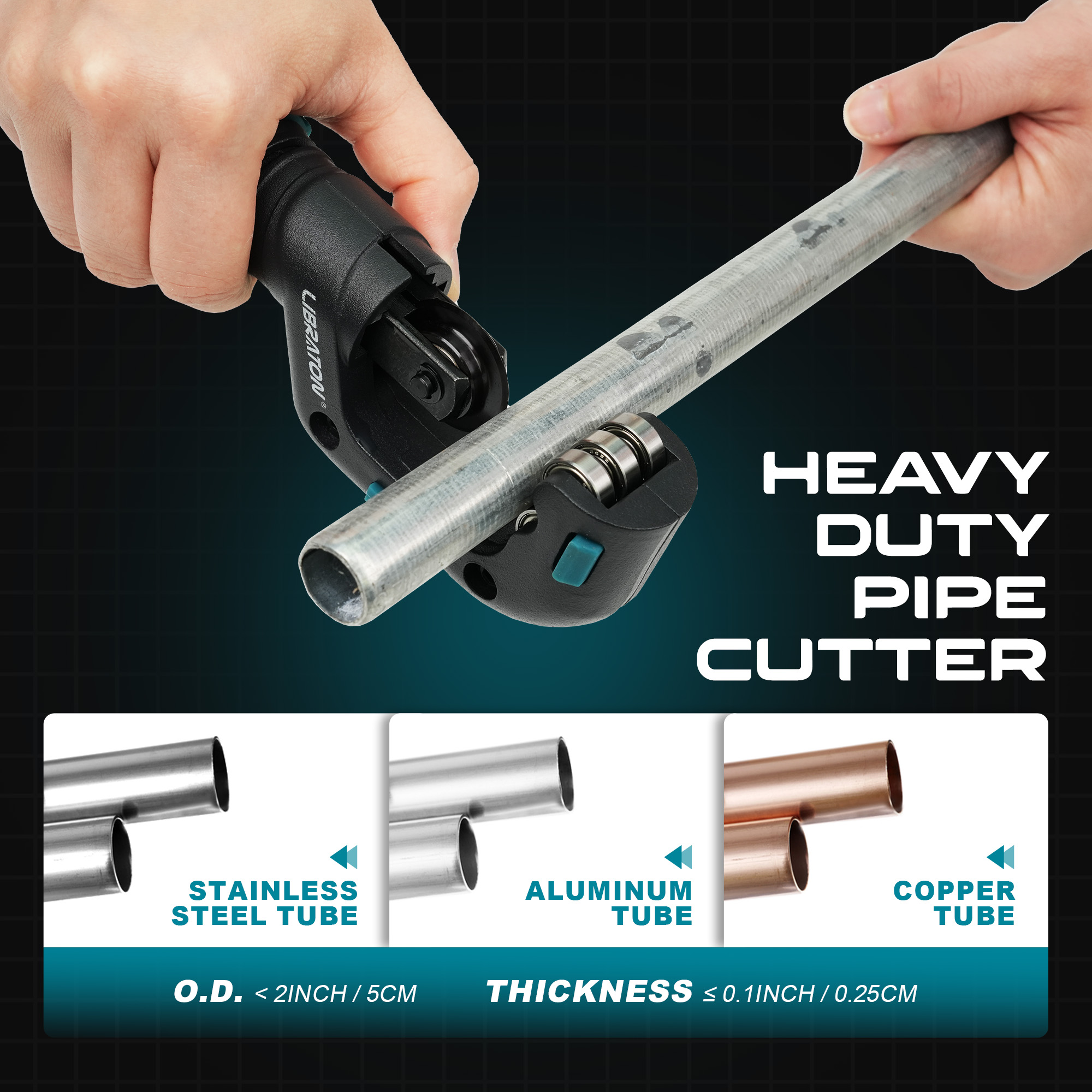 LIBRATON Pipe Cutter With Blad - Pipe Cutter Ratchet recension och pris