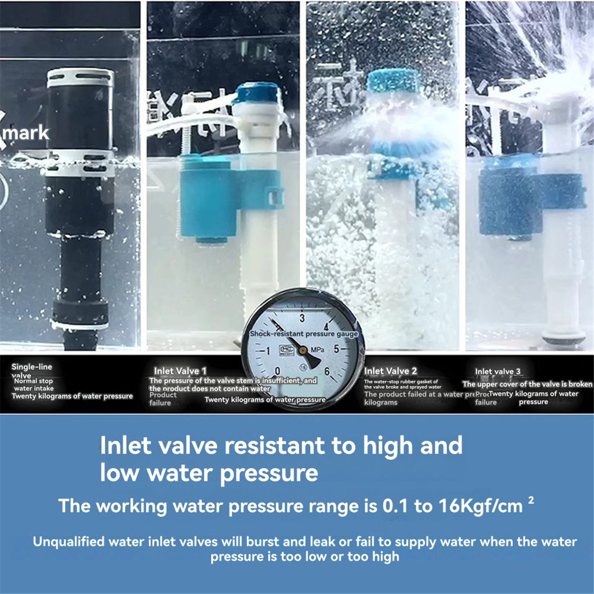 A002 High Performance Universa - Toilet Fill Valve recension och pris