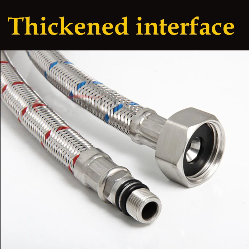 2 Pack 60cm Stainless Steel Ho - Flexible Hose Braided recension och pris