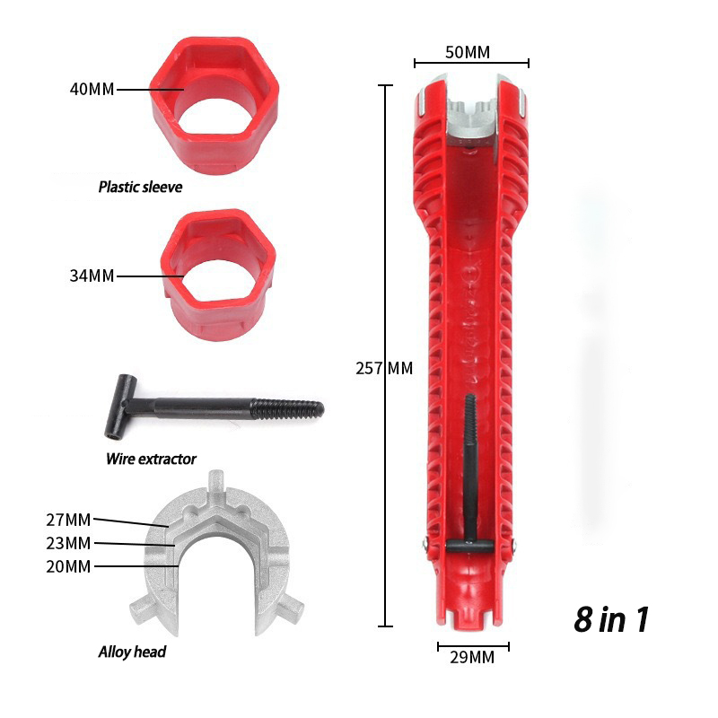 8 In 1 Multifunctional Sink Wr - Pipe Freeze Spray recension och pris