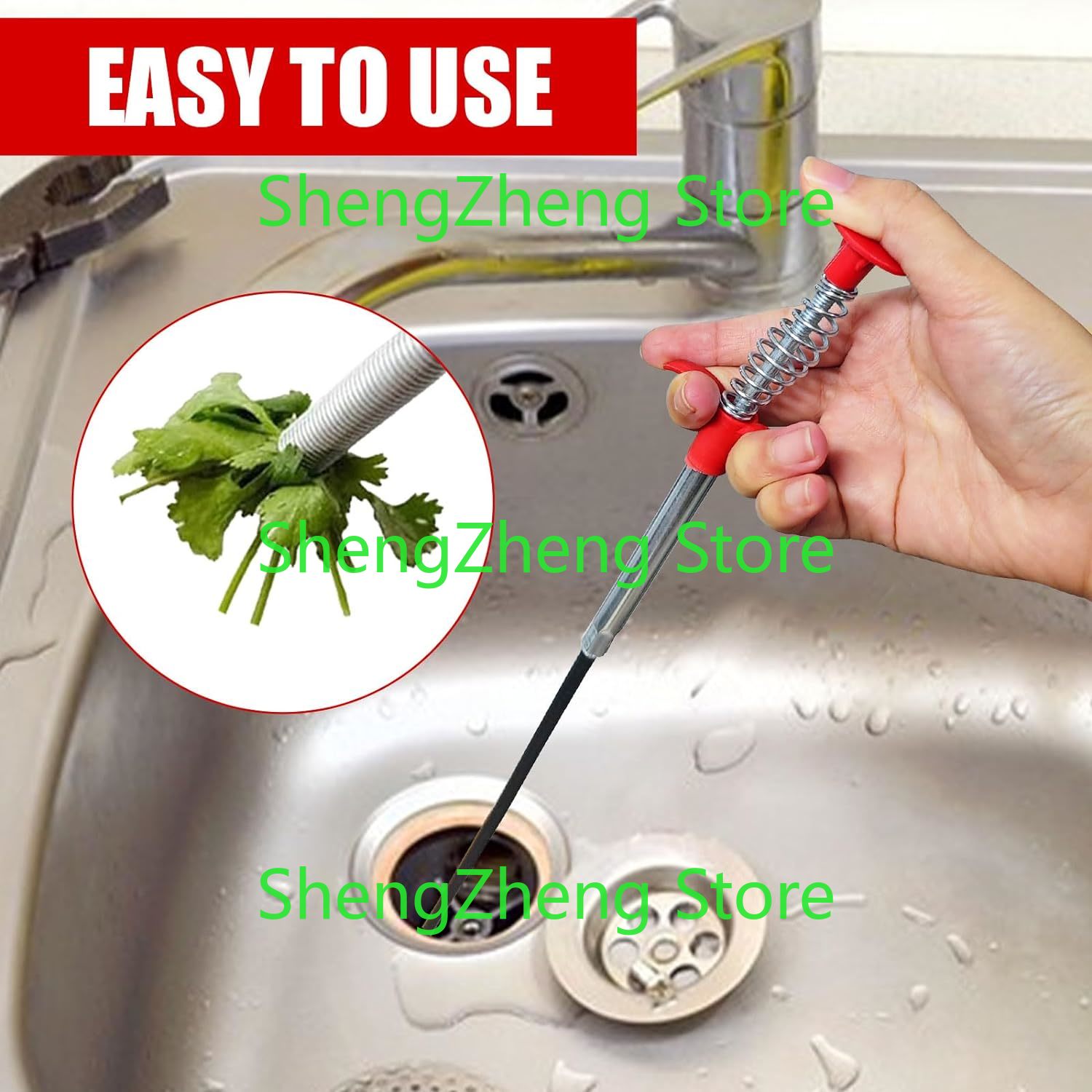 1Pcs Drain Snake Hair Drain Cl - Drain Snake Flexible recension och pris