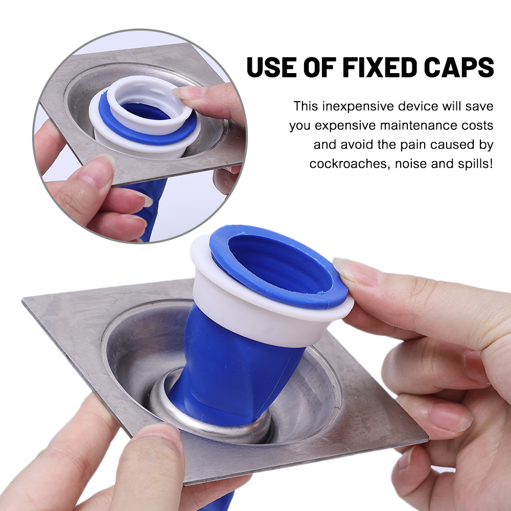 Floor Drain Anti Odor Smell Si - Drain Pipe Clip recension och pris