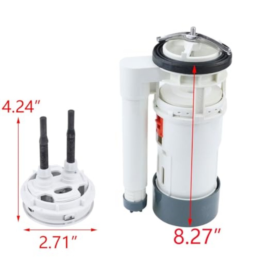Toilet Fill Valve, Dual Flush  - Toilet Fill Valve recension och pris