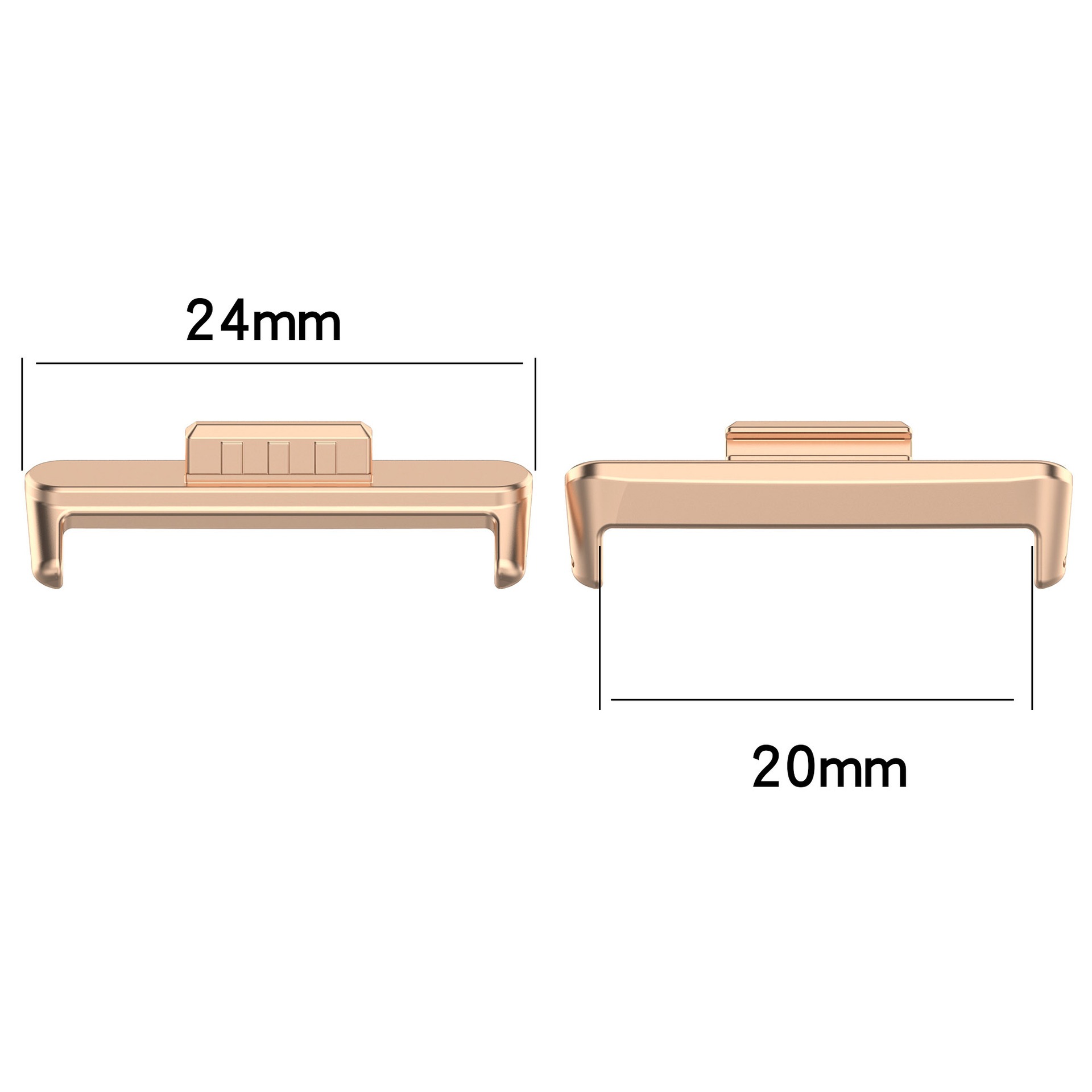 Stainless steel Watch band con - Push Fit Connector recension och pris